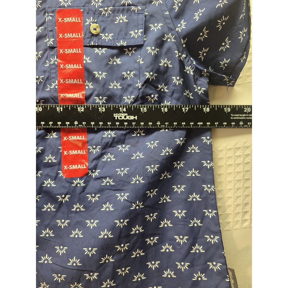 Eddie Bauer Women's Short Sleeve Wicking Adventure Shirt Blueprint Size XS s1 - Picture 4 of 8